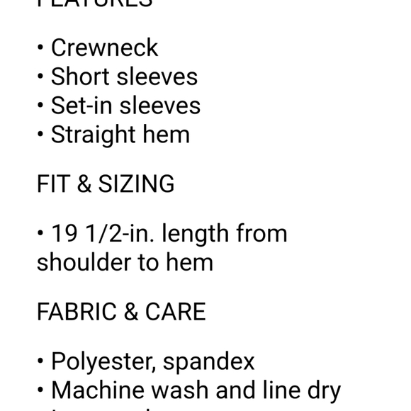 NWT Brown Wellness Club Tee Size Juniors M Spandex - Picture 3 of 4